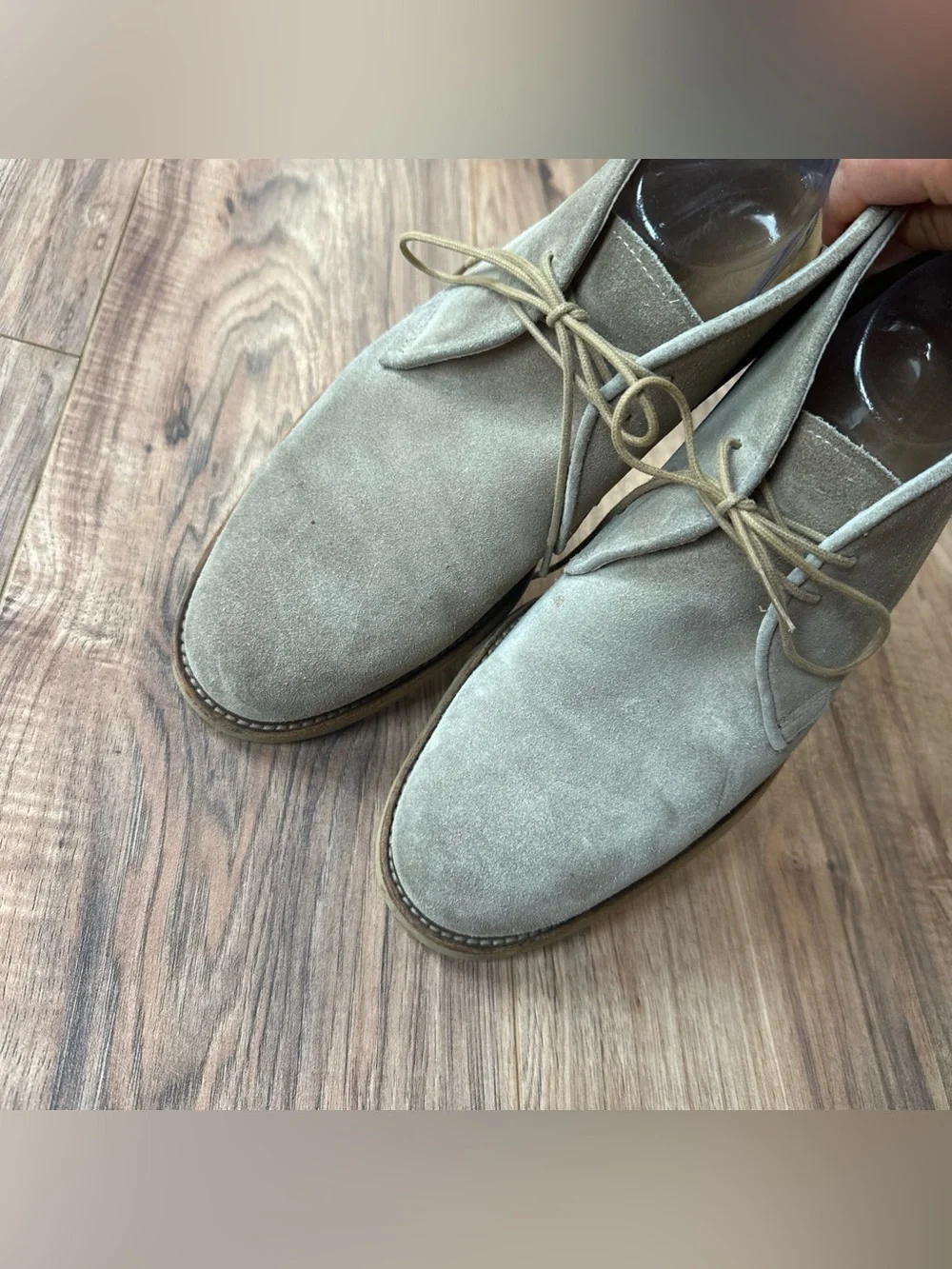 FRYE Tan Brown Suede Leather Chukka Ankle Boots US 10.5 D